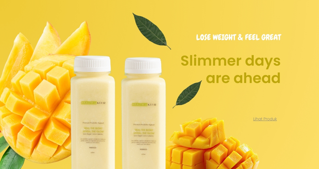 Helth in Kefir - Yogurt Milk Mango